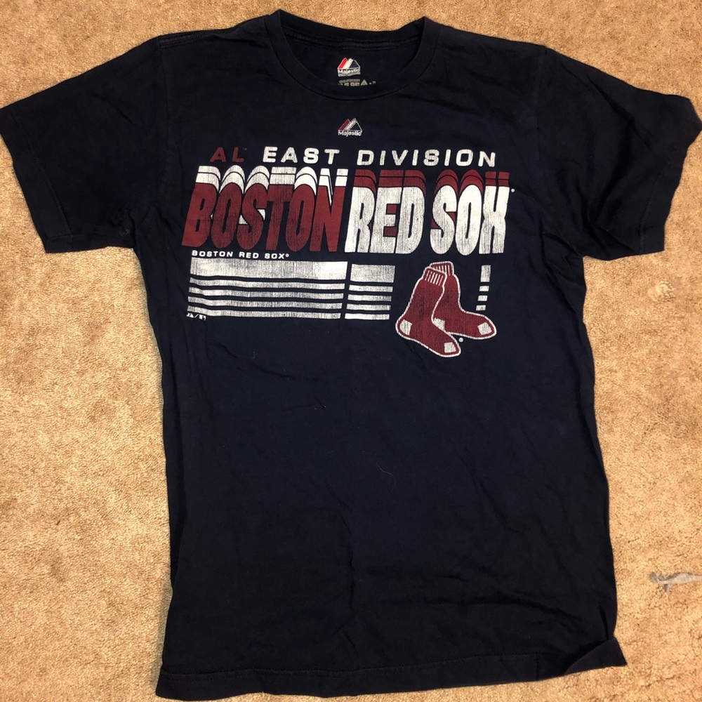 Men’s Boston Red Sox mlb navy t shirt